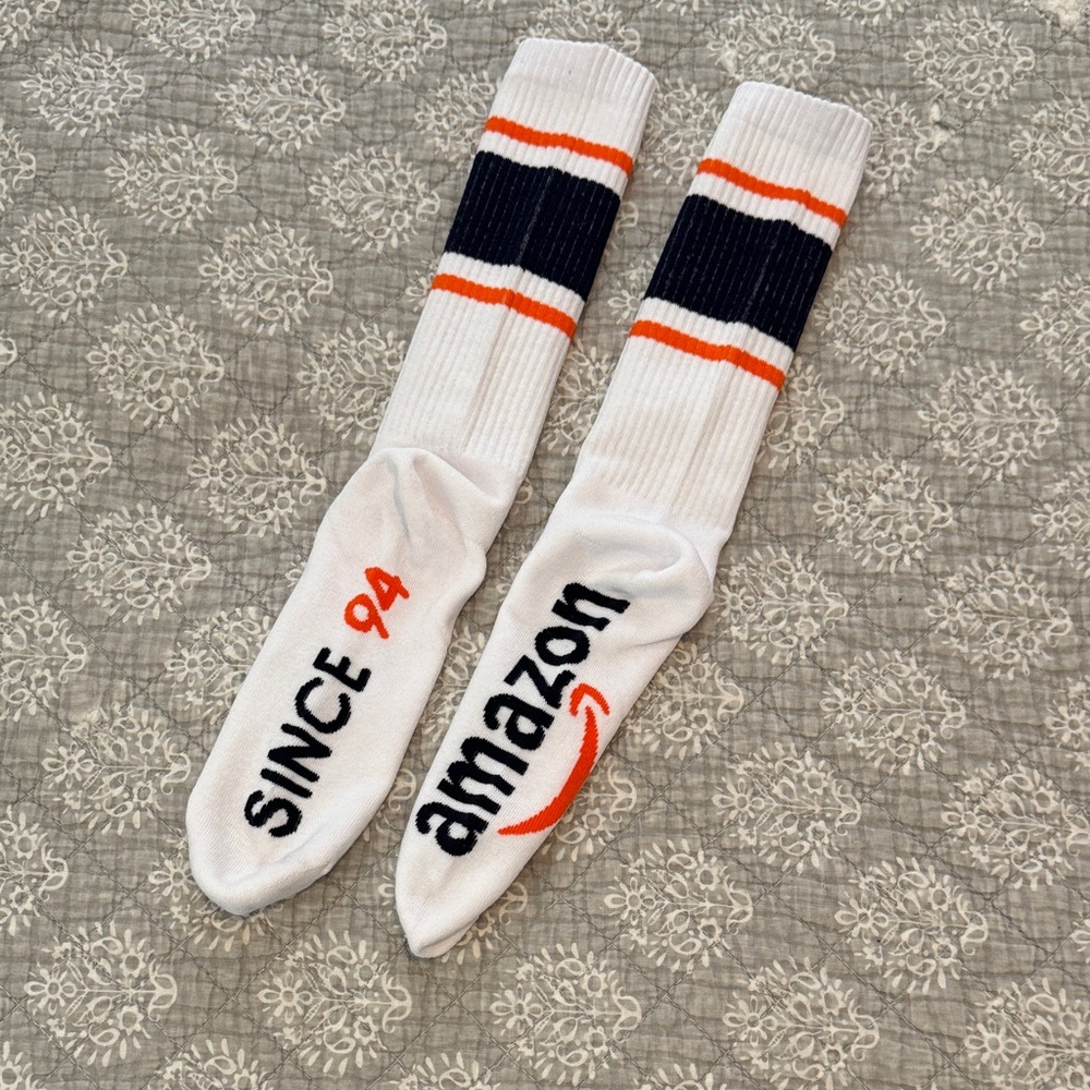 Amazon Logo Socks